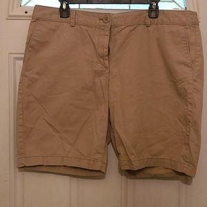 Ann Taylor LOFT Khaki Shorts
